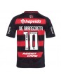 Moški Nogometna dresi replika Flamengo Giorgian de Arrascaeta #10 Domači 2025-26 Kratek rokav Moški Nogometna dresi replika Flamengo Giorgian de Arrascaeta #10 Domači 2025-26 Kratek rokav